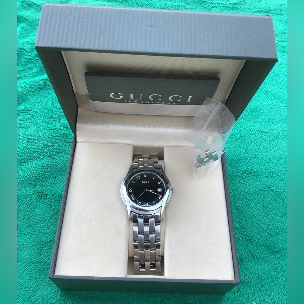 Mens Gucci Stainless Steel watch🖤🤍🖤🤍 - Picture 11 of 11